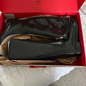 Gray Hunter Boots size 9